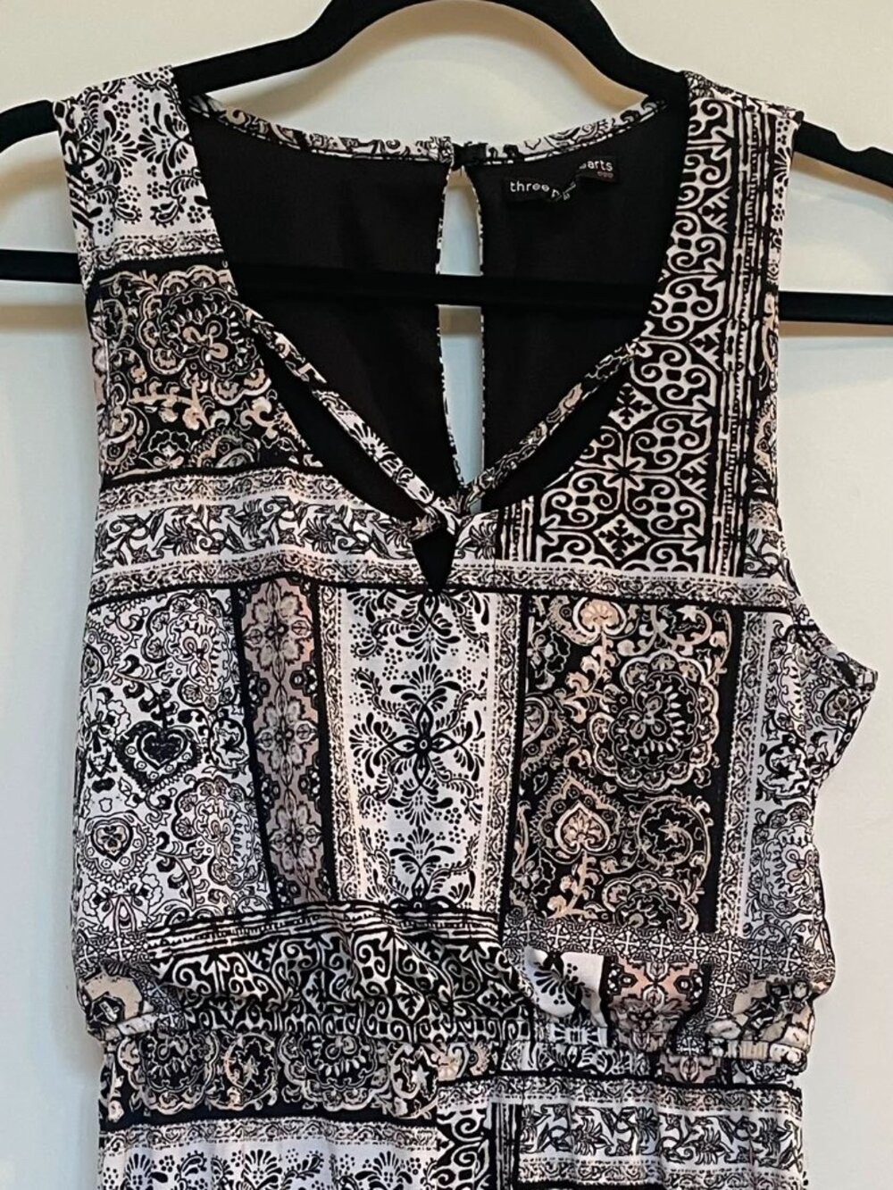 THREE PINK HEARTS Women’s Romper, Size M